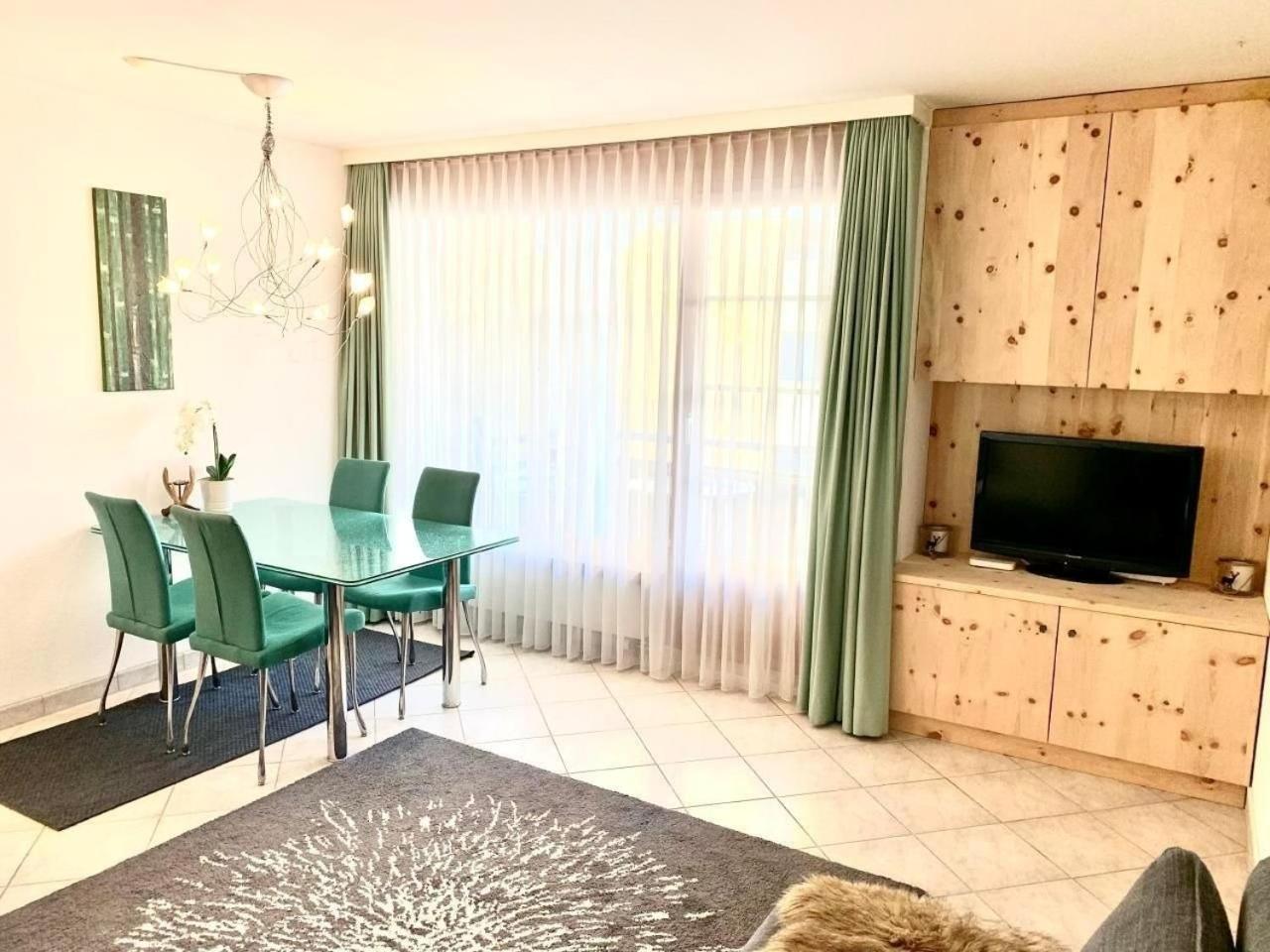 Ferienwohnung Gian, Zentral Mit Garagenstellplatz Давос Экстерьер фото