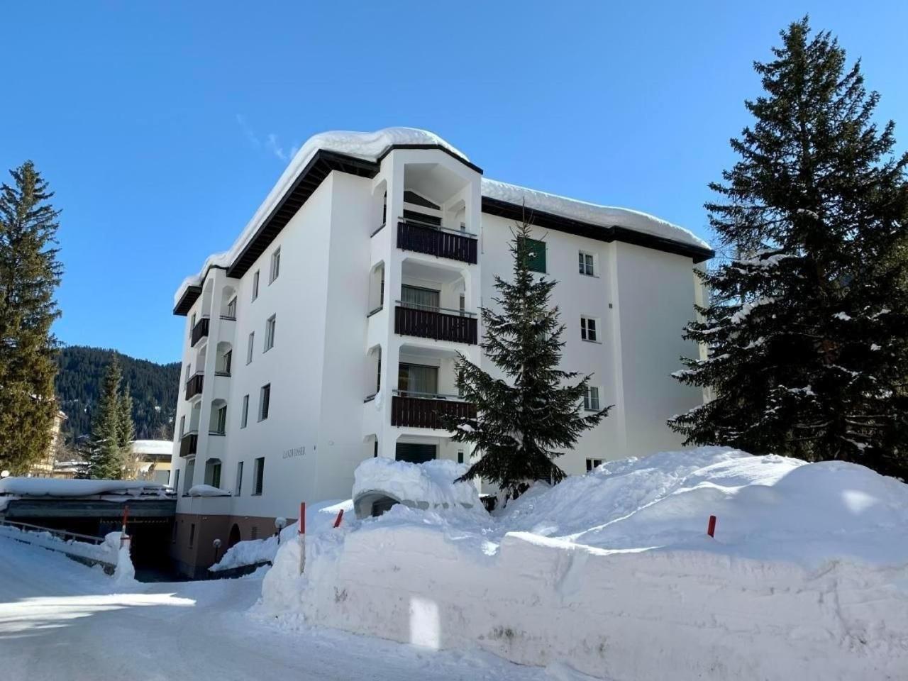 Ferienwohnung Gian, Zentral Mit Garagenstellplatz Давос Экстерьер фото