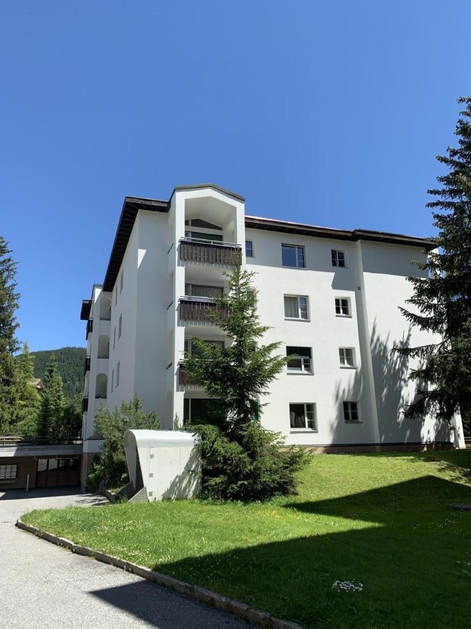 Ferienwohnung Gian, Zentral Mit Garagenstellplatz Давос Экстерьер фото