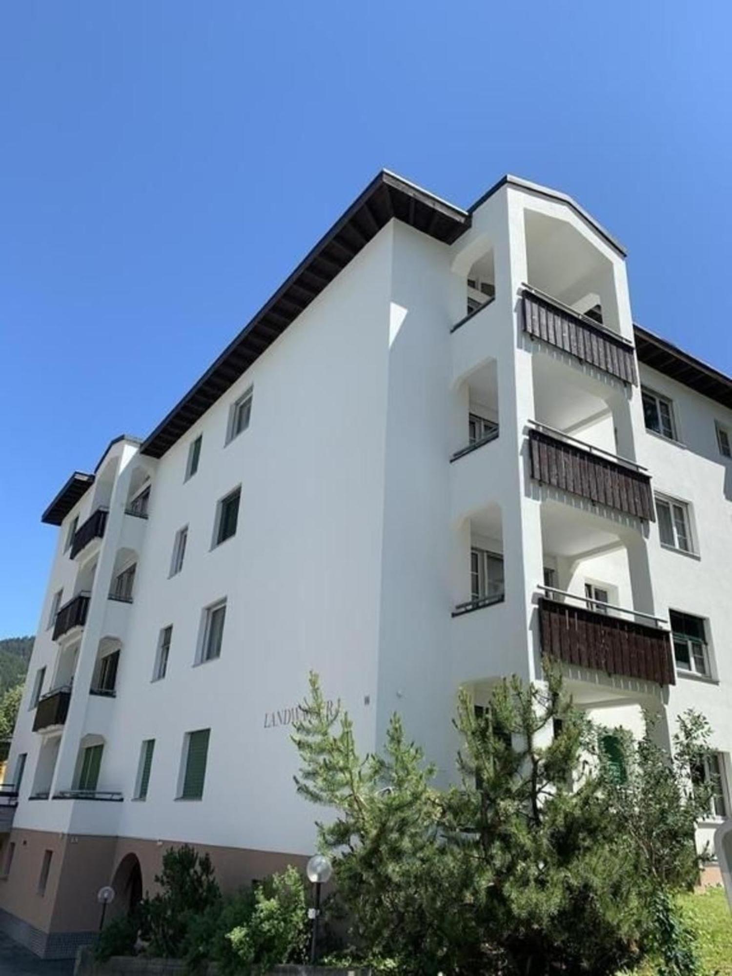 Ferienwohnung Gian, Zentral Mit Garagenstellplatz Давос Экстерьер фото